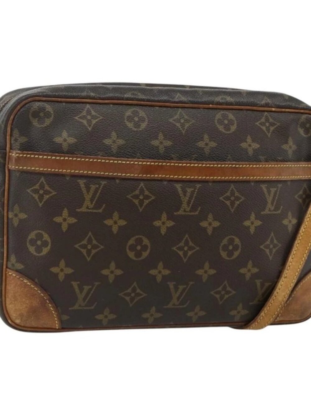 LOUIS VUITTON Monogram Trocadero 27 Shoulder Bag M51274 LV Auth bs34825